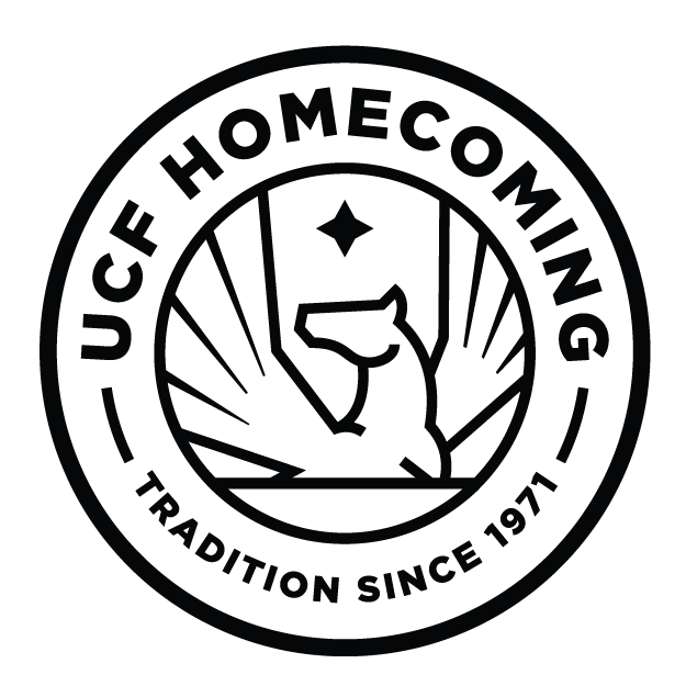 Logo of UCF Homecoming with the following text: Tradition since 1971
